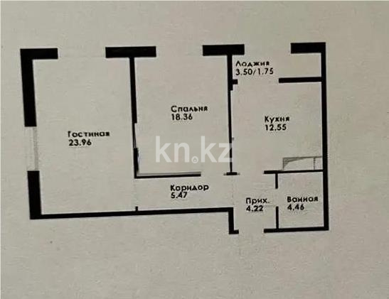 Продажа 3-комнатной квартиры, 70.77 м² - Продажа квартир в Казахстане - страница 48 фото 1 из 1