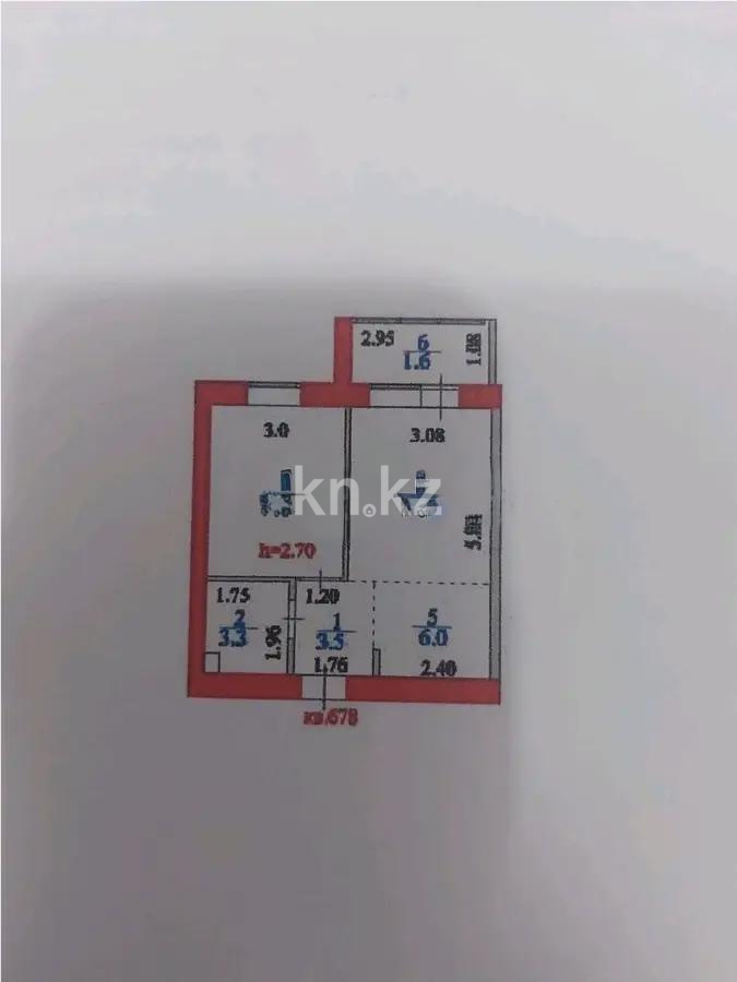 Продажа 2-комнатной квартиры, 40 м² - Продажа квартир в Казахстане - страница 10 фото 4 из 4