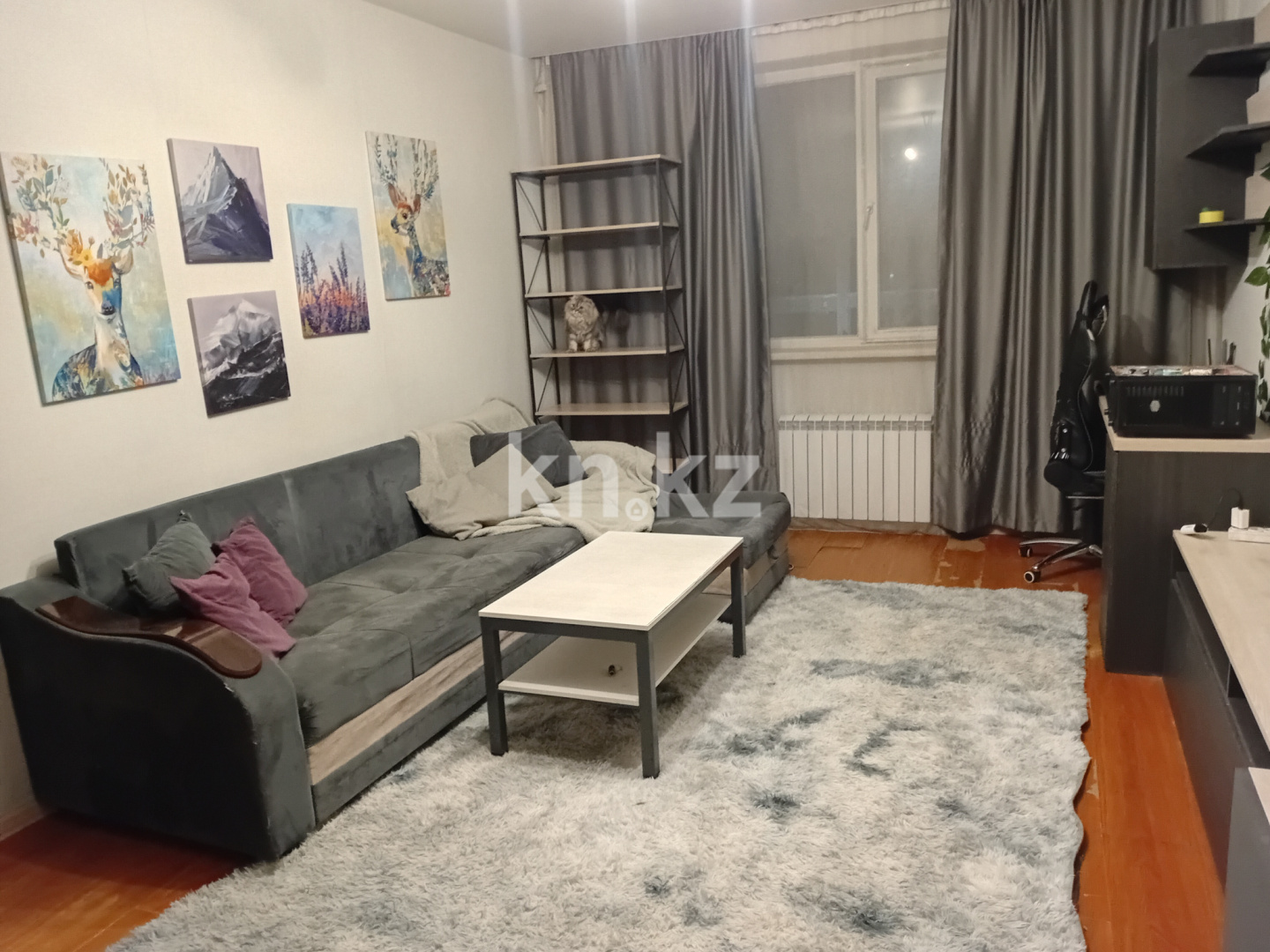 Аренда 1-комнатной квартиры, 48 м² - Аренда однокомнатных квартир помесячно от хозяев в Алматы фото 3 из 8