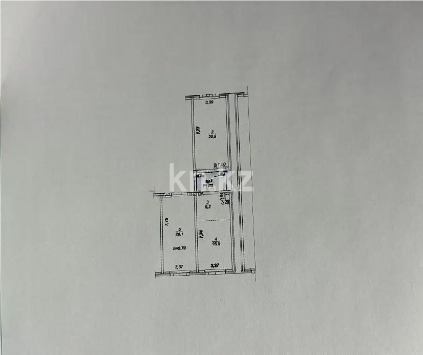 Продажа 3-комнатной квартиры, 89 м² в Алматы