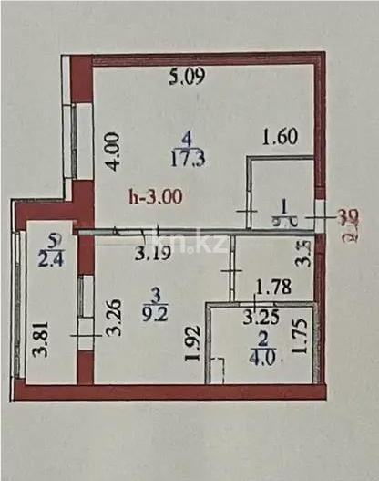 Продажа 1-комнатной квартиры, 38 м² в Астане - фото 4