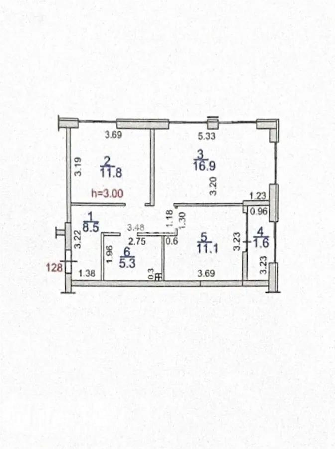 Продажа 2-комнатной квартиры, 56 м², пр. Сейфуллина, дом  467г - Продажа квартир в Алматы фото 3 из 3