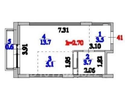 Продажа 1-комнатной квартиры, 26 м² в Астане - фото 4