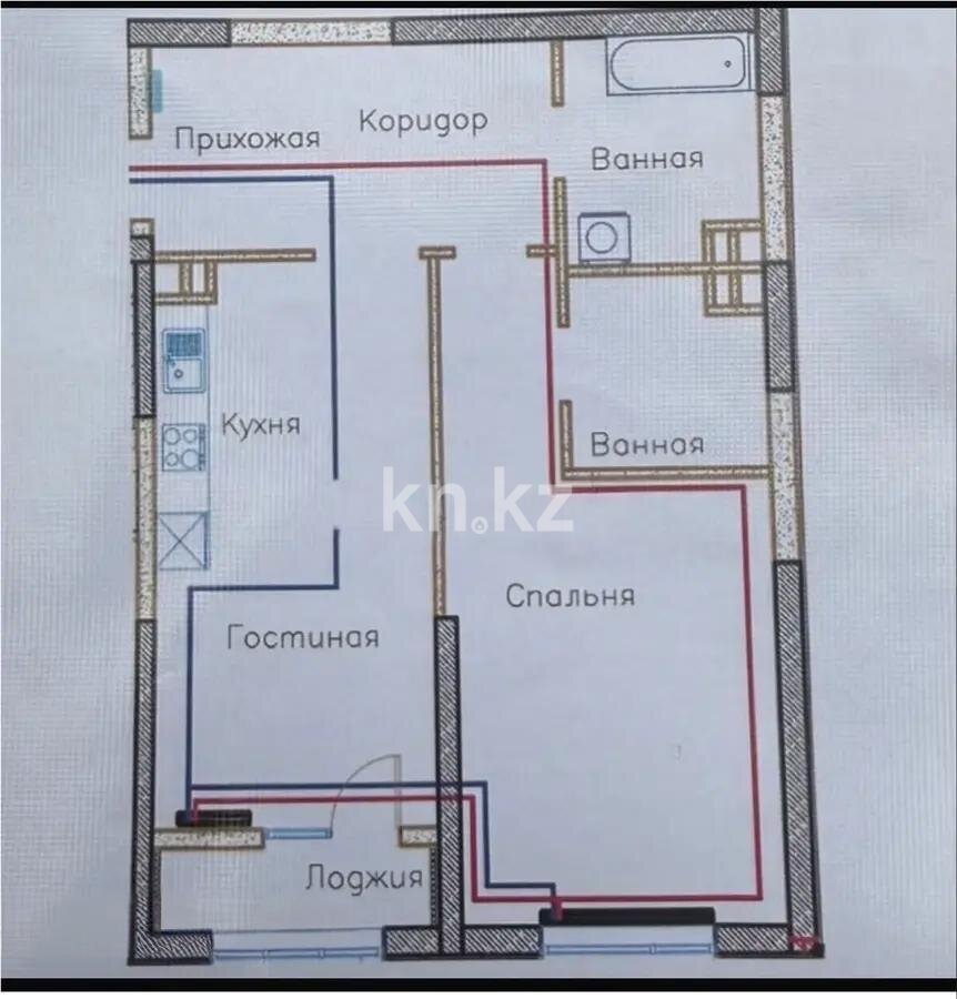 Продажа 2-комнатной квартиры, 70 м² в Алматы