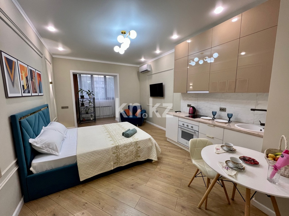 Аренда 1-комнатной квартиры посуточно, 36 м², ул. Айтиева, дом  154/1 - Аренда  однокомнатных квартир посуточно в Алматы фото 8 из 11