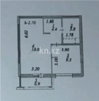 Продажа 1-комнатной квартиры, 37 м² в Астане - фото 4