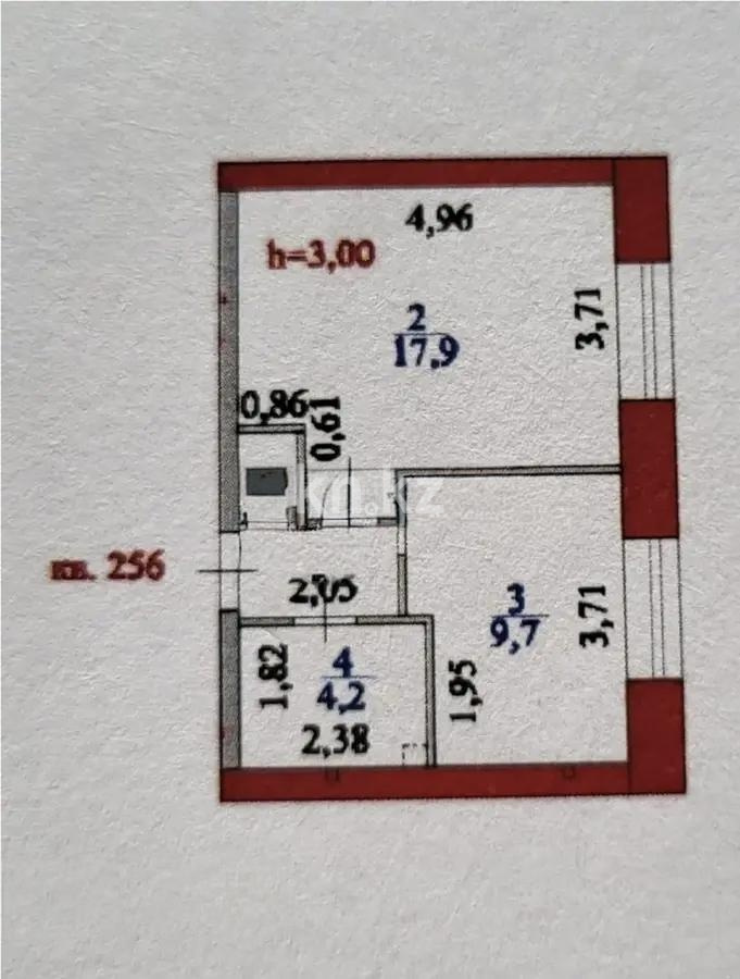 Продажа 1-комнатной квартиры, 35.9 м² - Аренда квартир посуточно в Акмолинской области фото 5 из 5