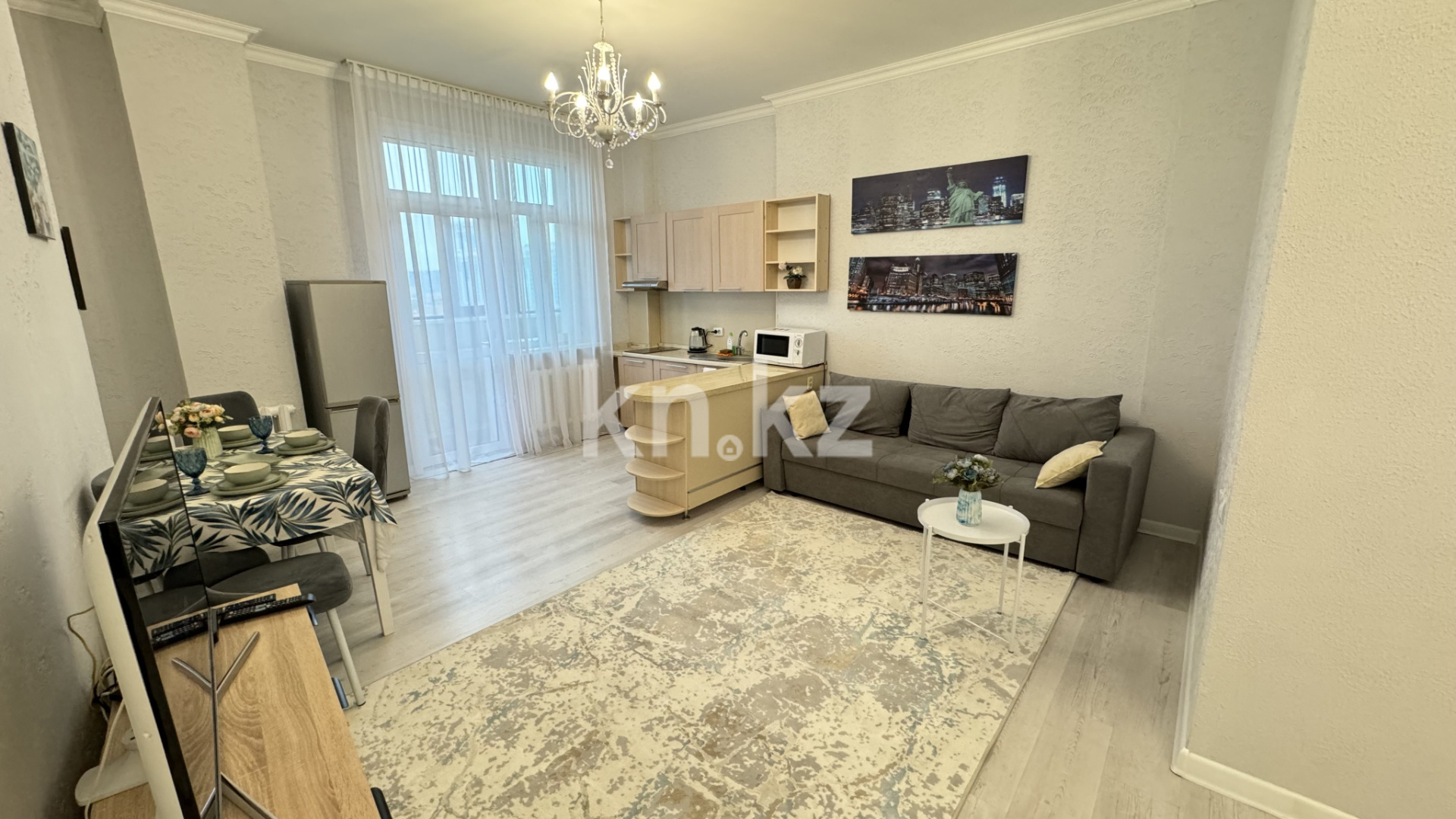 Аренда 2-комнатной квартиры посуточно, 54 м², ул. Сарайшык, дом  34 - ул. Акмешит - Аренда  двухкомнатных квартир посуточно в Астане с фото фото 8 из 23