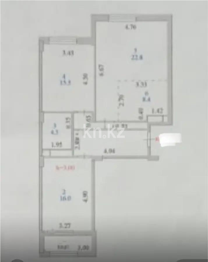 Продажа 3-комнатной квартиры, 81 м² в Астане - фото 6