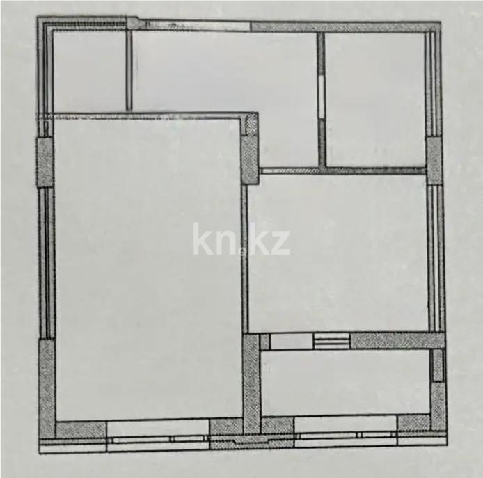 Продажа 1-комнатной квартиры, 40.2 м², ул. Шаймерденова, дом  4/3 в Астане - фото 3