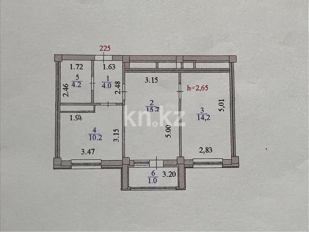 Продажа 2-комнатной квартиры, 50 м² в Астане - фото 6