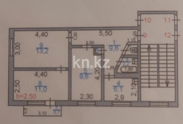 Продажа 3-комнатной квартиры, 54.1 м² - Продажа квартир в Жезказгане фото 1 из 7