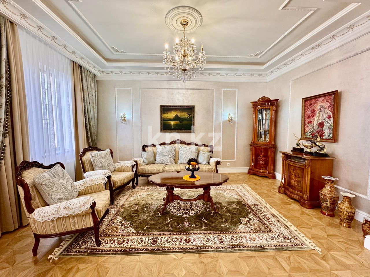 Продажа 4-комнатной квартиры, 213.3 м², ул. Панфилова, дом  12 - ул. Шевченко - Продажа  четырехкомнатных квартир в Астане фото 1 из 39