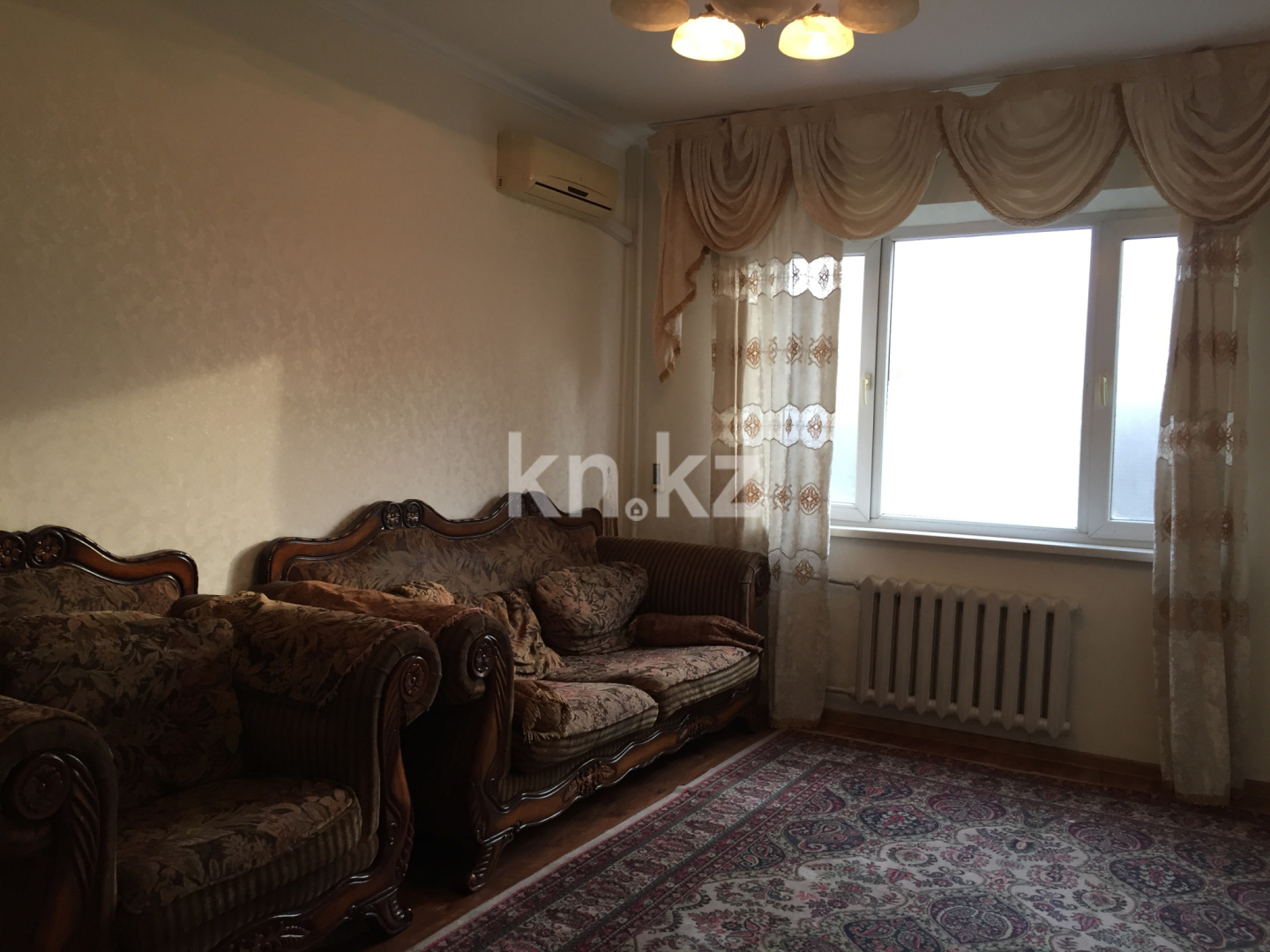 Аренда 3-комнатной квартиры, 75 м², мкр-н Аксай-1 - Аренда  трехкомнатных квартир помесячно в Алматы с фото фото 3 из 16