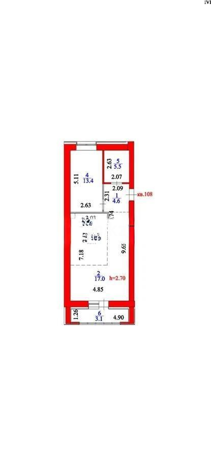 Продажа 2-комнатной квартиры, 56.7 м², ул. Култегин, дом  2 - Продажа  двухкомнатных квартир в Астане без посредников фото 1 из 1