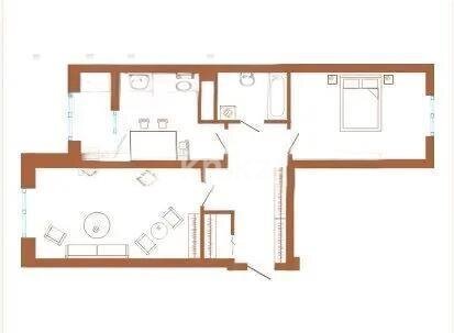 Продажа 2-комнатной квартиры, 62 м² в Астане - фото 2