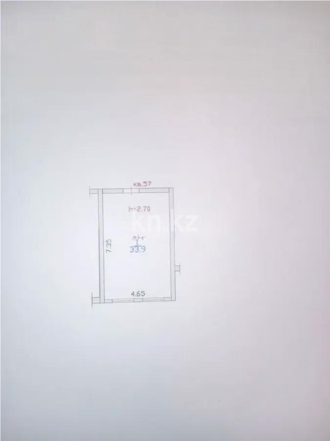 Продажа 1-комнатной квартиры, 33.9 м² в Алматы