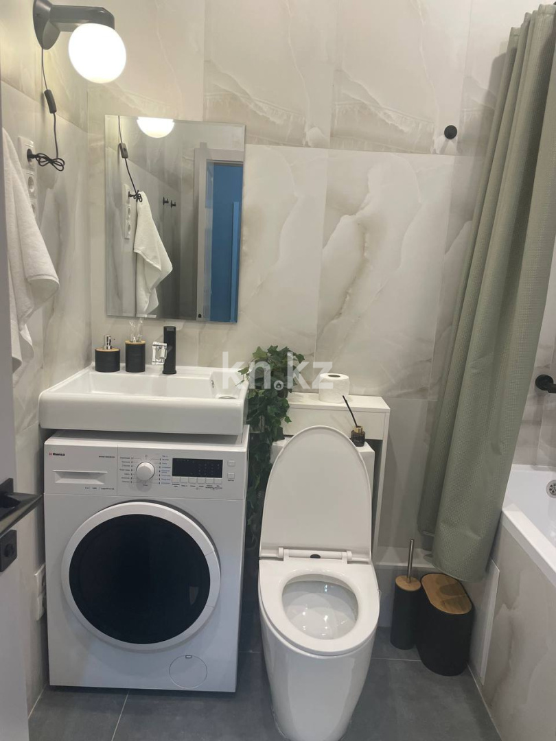 Аренда 2-комнатной квартиры посуточно, 50 м², ул. Катаева, дом  155/1 - ул. Сатпаева - Аренда  двухкомнатных квартир посуточно в Алматы фото 6 из 7