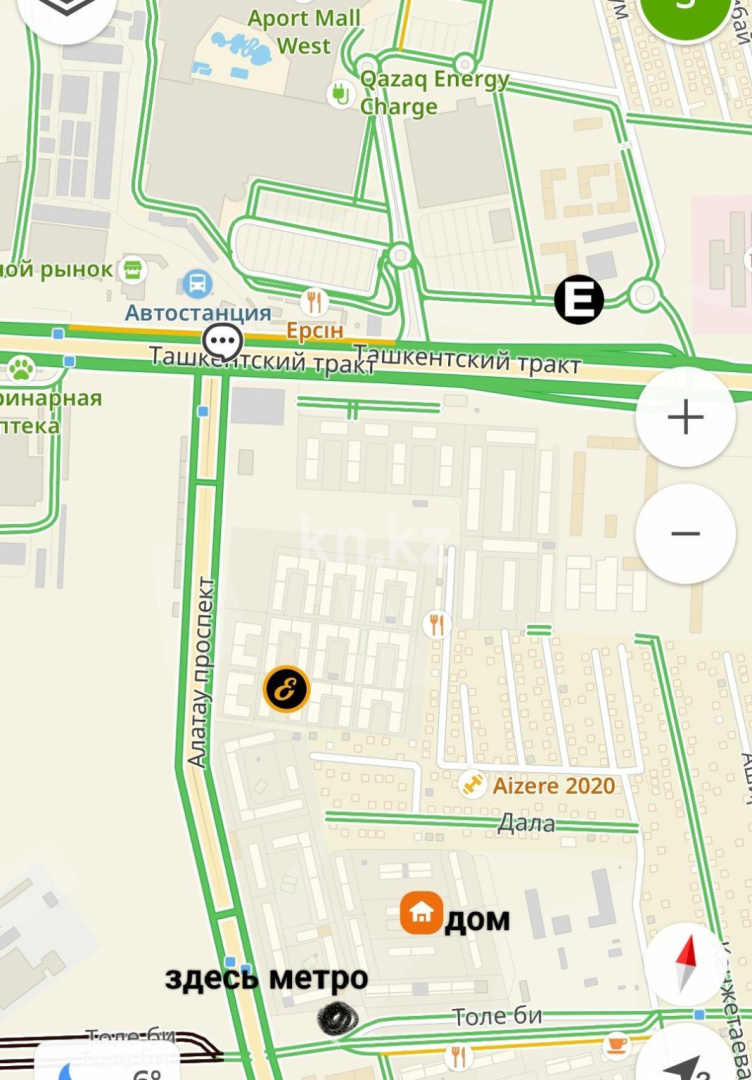 Продажа 3-комнатной квартиры, 78 м², ул. Жунисова, дом  4/10 - Толе би Алатау - Продажа  трехкомнатных квартир в новостройках Алматы фото 9 из 9