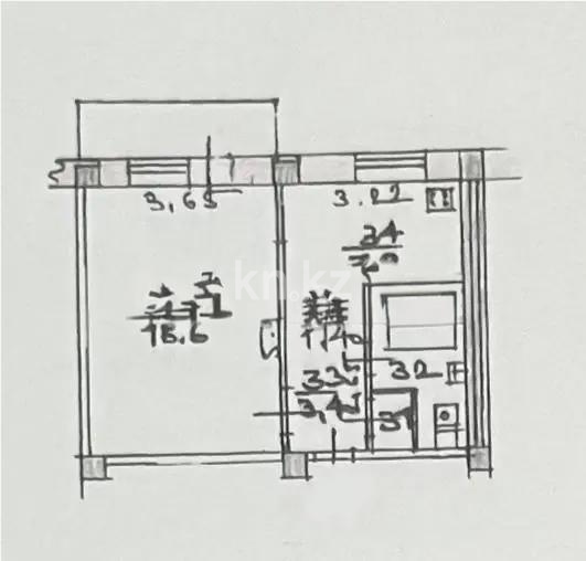 Продажа 1-комнатной квартиры, 37 м² - Продажа однокомнатных квартир в Казахстане - страница 21 фото 4 из 4