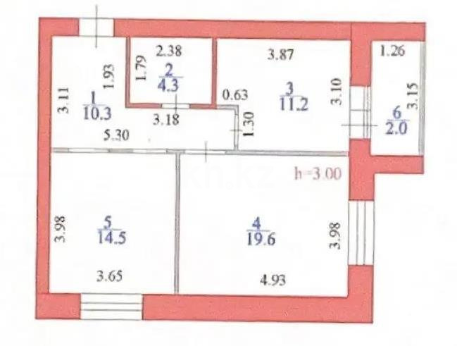 Продажа 2-комнатной квартиры, 62 м² - Недвижимость в Казахстане - страница 7 фото 7 из 7