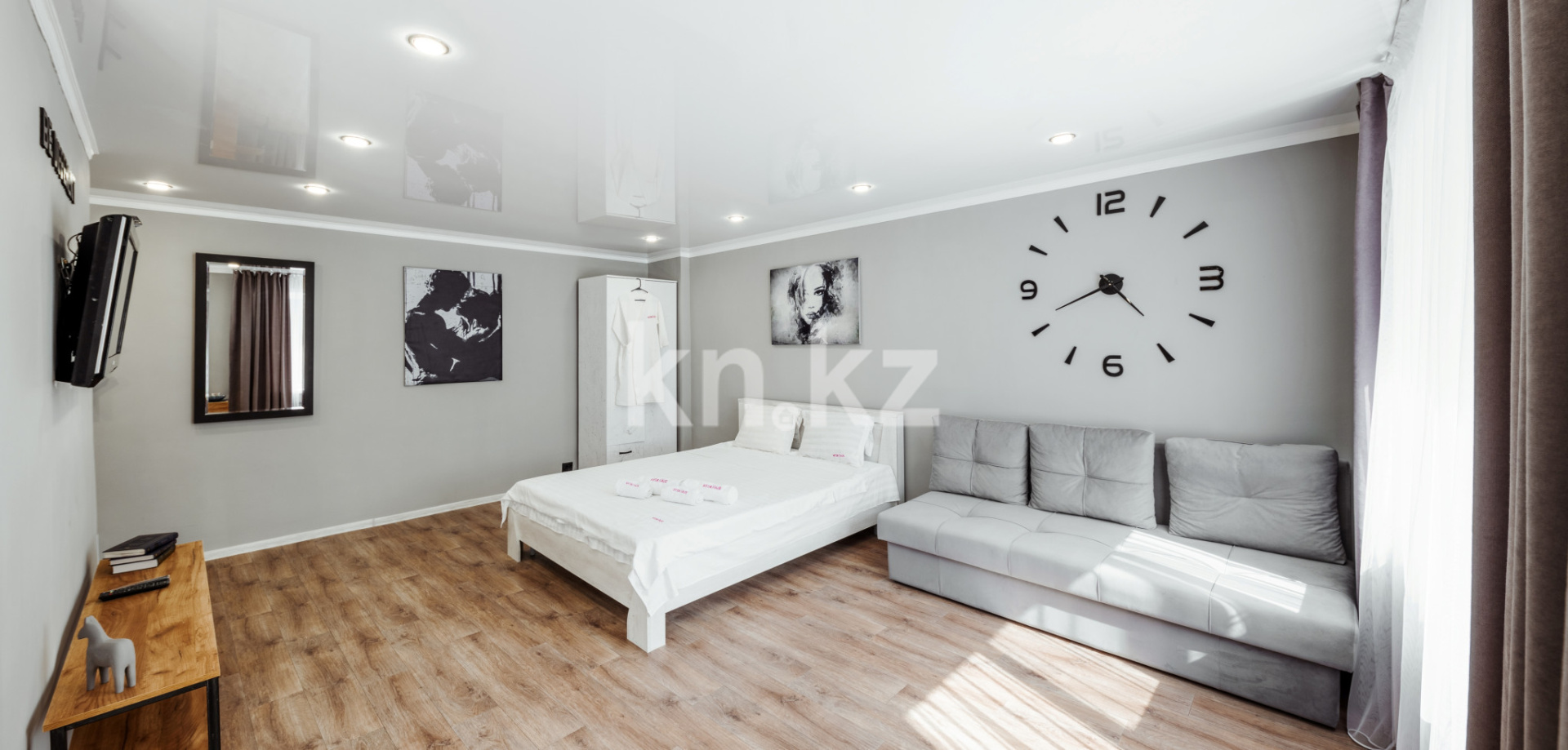 Аренда 1-комнатной квартиры посуточно, 1 м², ул. Интернациональная, дом  27 - Аренда квартир посуточно в Петропавловске фото 2 из 7