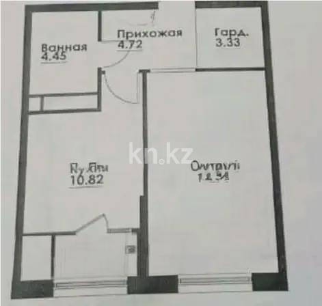Продажа 1-комнатной квартиры, 42 м² в Алматы