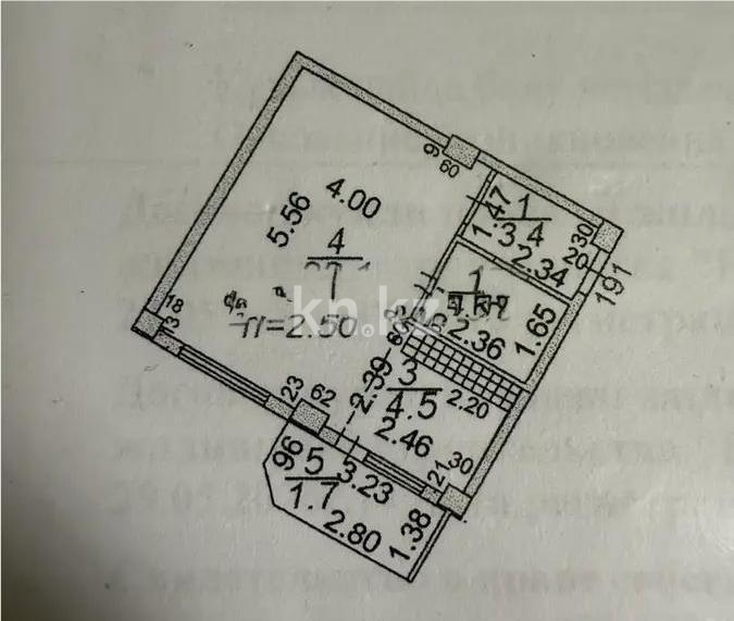 Продажа 1-комнатной квартиры, 35 м², ул. Ашимова, дом  26 - Продажа  однокомнатных квартир в Караганде с фото фото 5 из 5