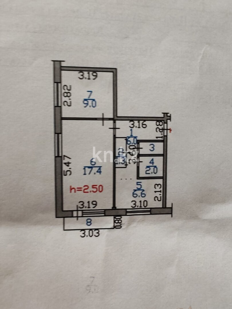Продажа 2-комнатной квартиры, 44.2 м² в Усть-Каменогорске - фото 12