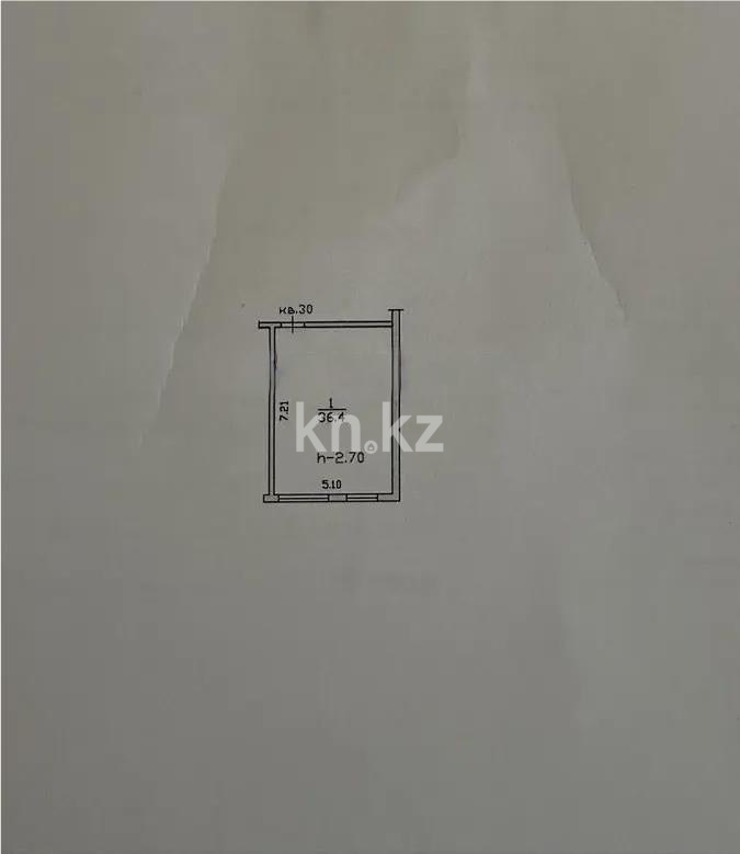 Продажа 1-комнатной квартиры, 37 м² в Алматы