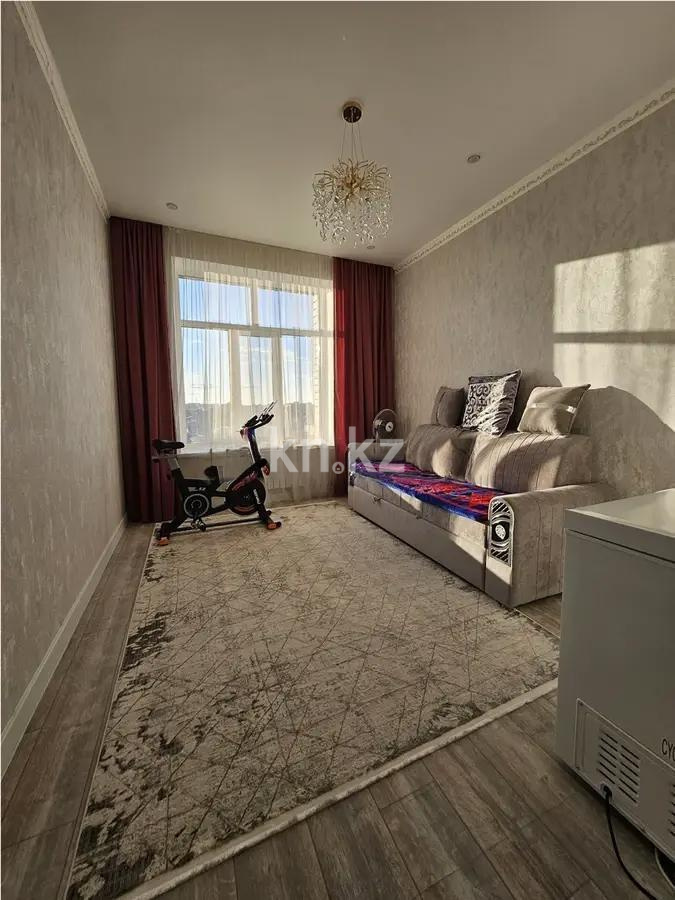 Продажа 3-комнатной квартиры, 86 м², ул. Кенжина, дом  1/1 блок а - Продажа квартир без посредников в Караганде фото 3 из 8