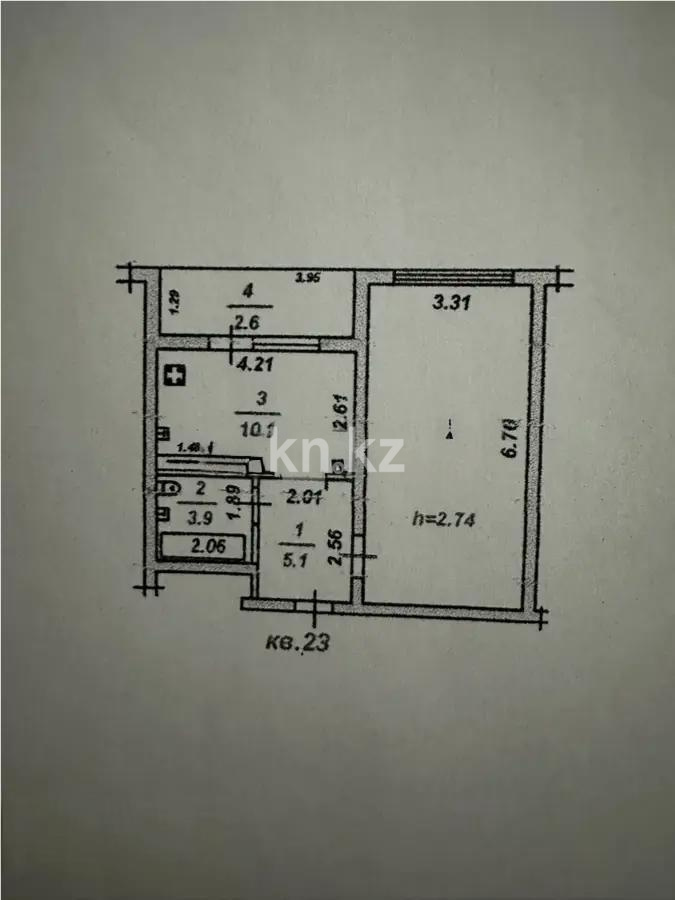 Продажа 1-комнатной квартиры, 45 м² - Продажа квартир в Алматы - страница 4 фото 4 из 4