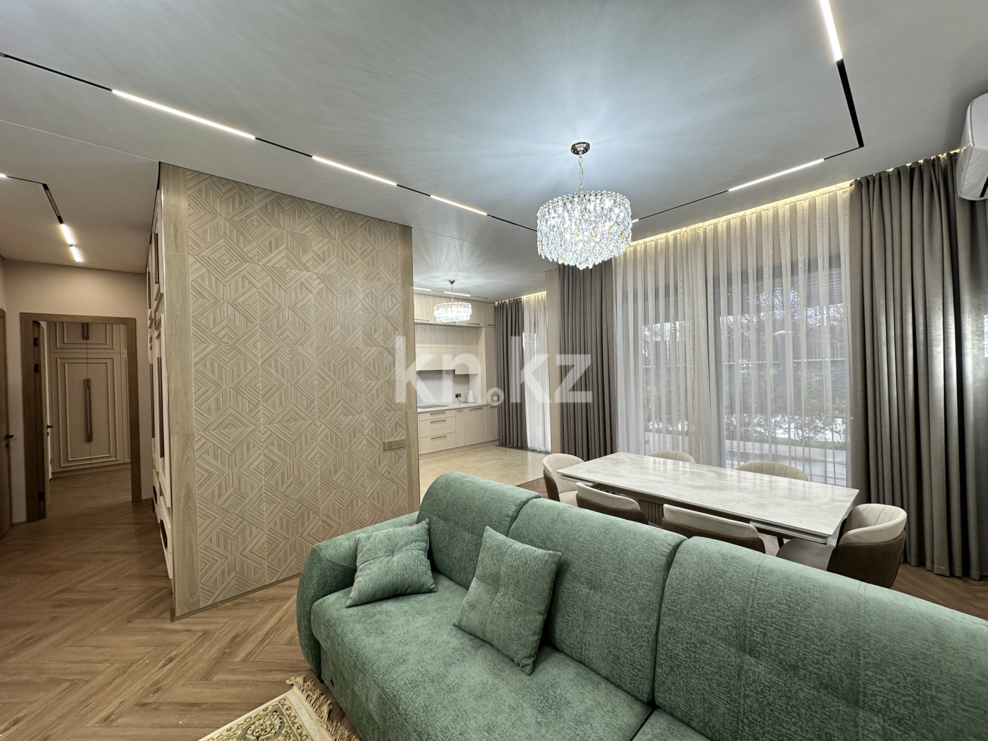 Аренда 2-комнатной квартиры, 88 м² - Аренда двухкомнатных квартир помесячно в Алматы фото 2 из 13