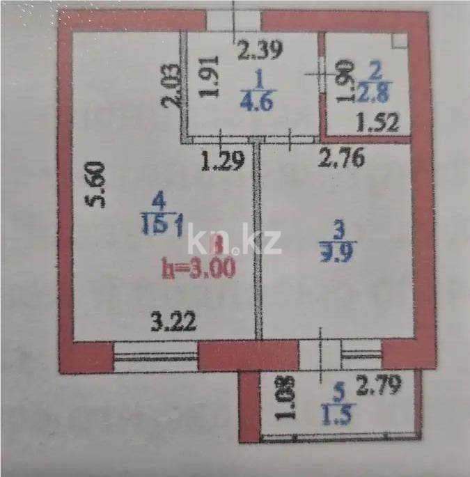 Продажа 1-комнатной квартиры, 35 м² в Астане - фото 5