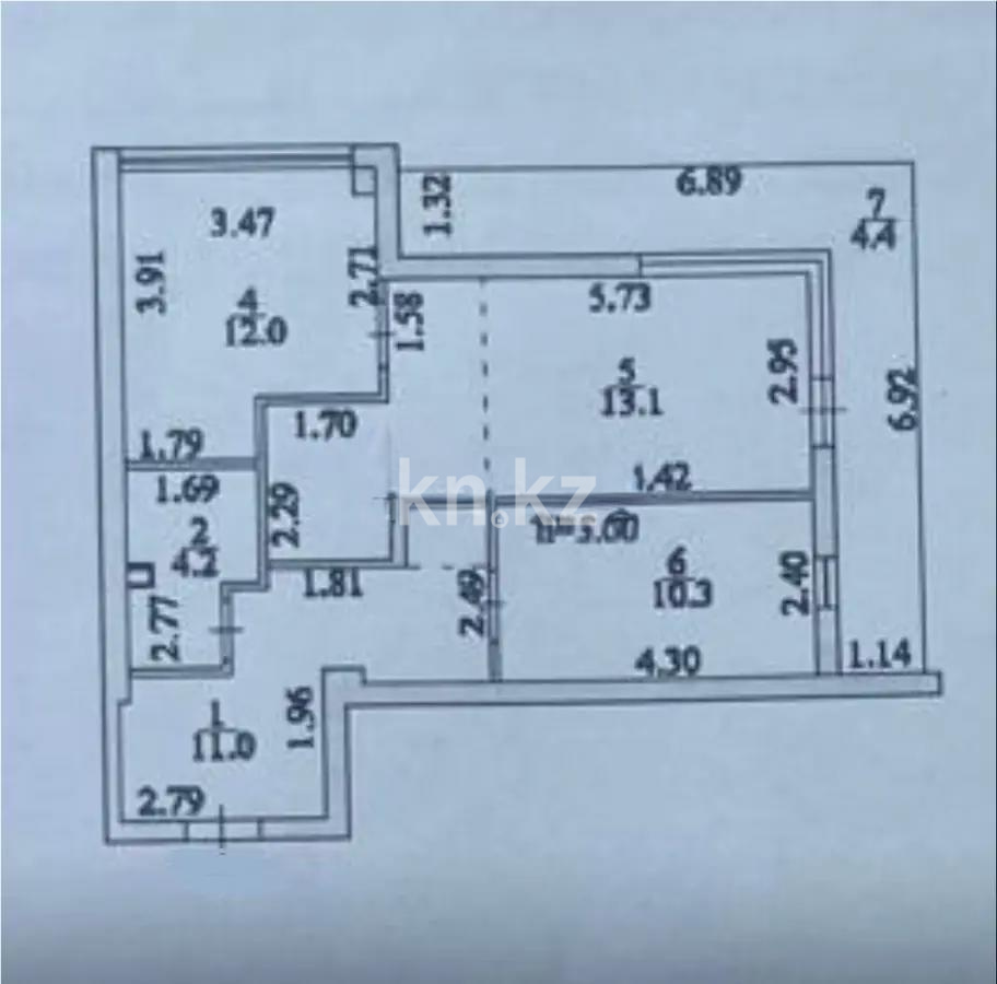 Продажа 3-комнатной квартиры, 64 м² - Недвижимость в Казахстане - страница 9 фото 7 из 7