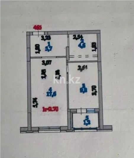 Продажа 1-комнатной квартиры, 38.9 м² - Продажа квартир в новостройках Астаны - страница 160 фото 4 из 4
