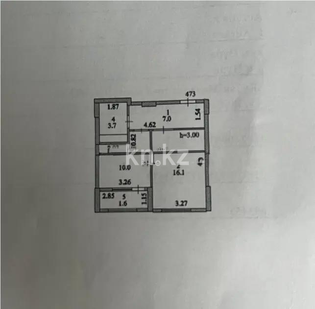 Продажа 1-комнатной квартиры, 38.4 м², ул. Молдагалиева, дом  9 в Астане
