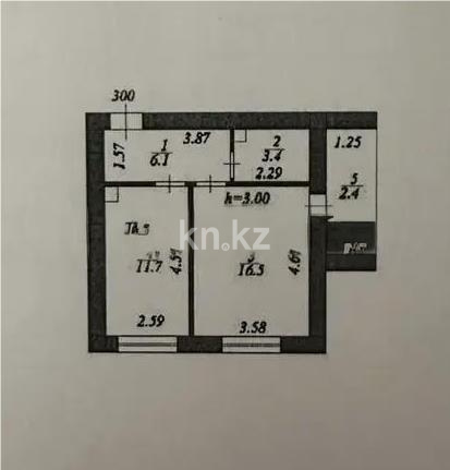 Продажа 1-комнатной квартиры, 41 м², ул. Бокейхана, дом  13 стр - Продажа квартир в Астане фото 1 из 1
