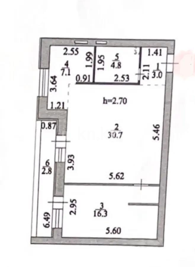 Продажа 2-комнатной квартиры, 65 м², ул. Бухар жырау, дом  32 в Астане - фото 4