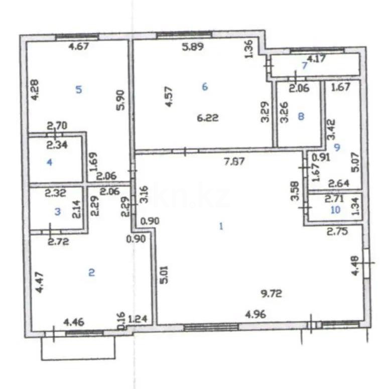 Продажа 3-комнатной квартиры, 188.6 м², ул. Иманова, дом  10/1 в Астане - фото 8