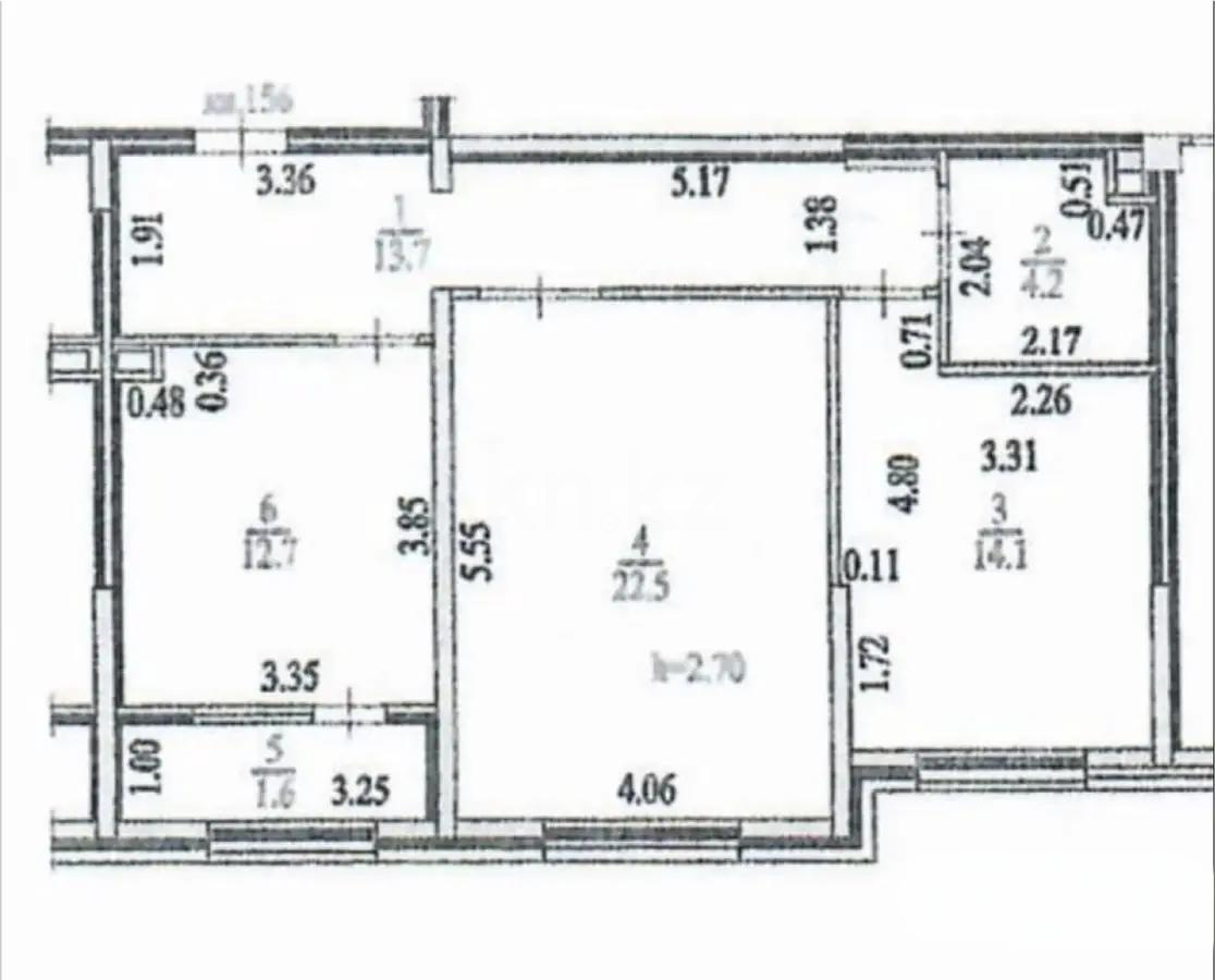 Продажа 3-комнатной квартиры, 70 м², ул. Тургута Озала, дом  194 - Продажа  двухкомнатных, трехкомнатных квартир в Алматы без посредников с фото фото 1 из 1