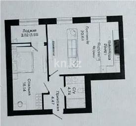 Продажа 2-комнатной квартиры, 57.35 м², ул. Панфилова, дом  85 - Продажа  двухкомнатных квартир в новостройках Астаны фото 1 из 1