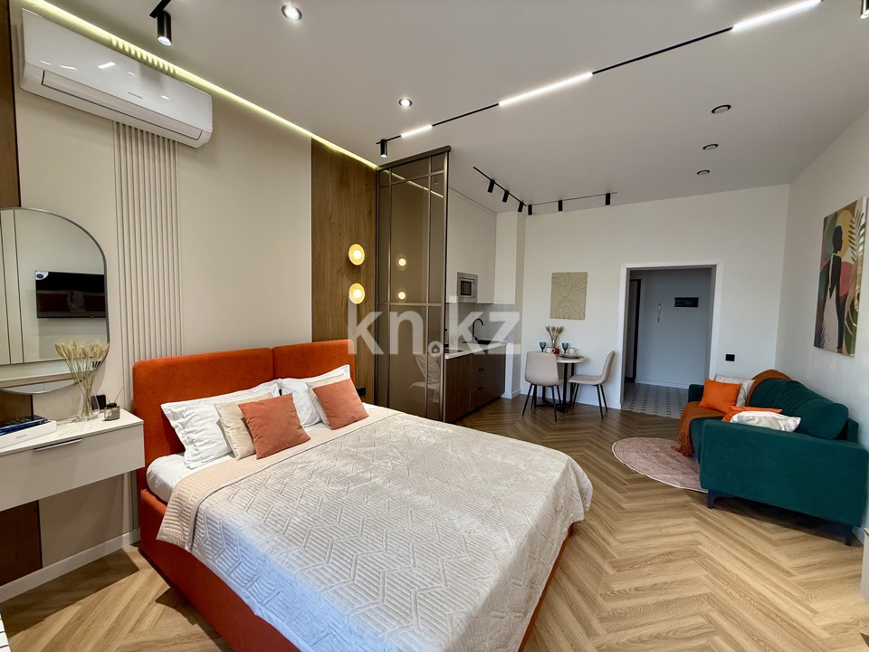 Аренда 1-комнатной квартиры посуточно, 35 м² в Алматы - фото 10