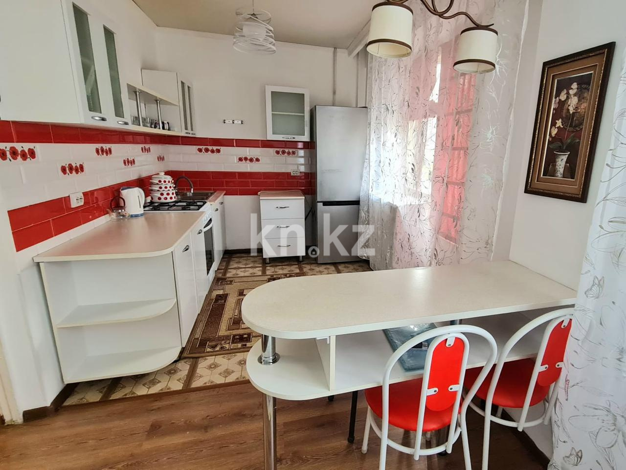 Аренда 2-комнатной квартиры, 50 м², ул. Чайковского - Аренда квартир помесячно в Алматы фото 4 из 8