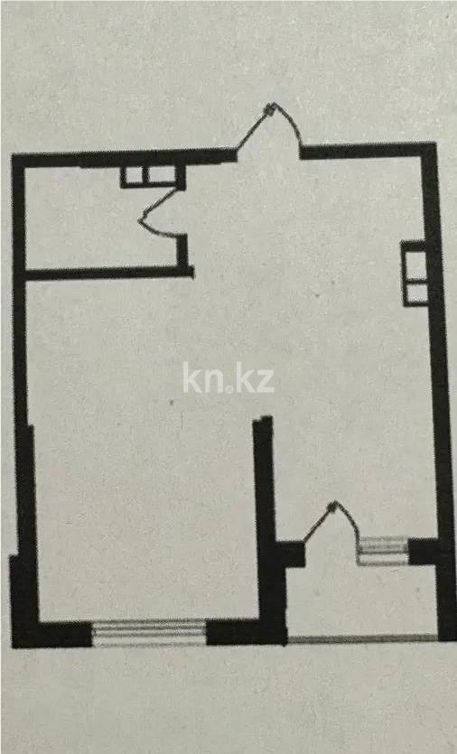 Продажа 1-комнатной квартиры, 46.3 м², пр. Рыскулова, дом  103/7 стр - Продажа квартир в Алматы фото 1 из 1