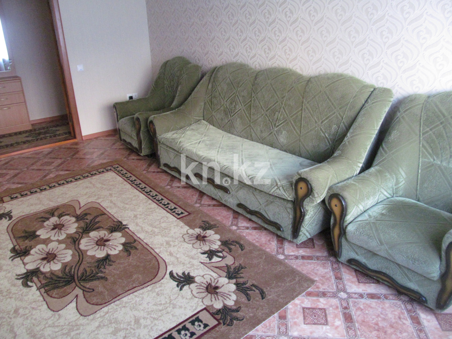Аренда 3-комнатной квартиры посуточно, 70 м², Естая, дом  83 - Аренда квартир посуточно в Павлодаре фото 2 из 13