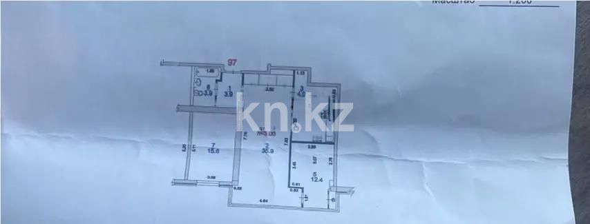 Продажа 3-комнатной квартиры, 83.3 м², ул. Жарокова, дом  230 - Продажа и аренда недвижимости в Алматы фото 5 из 5