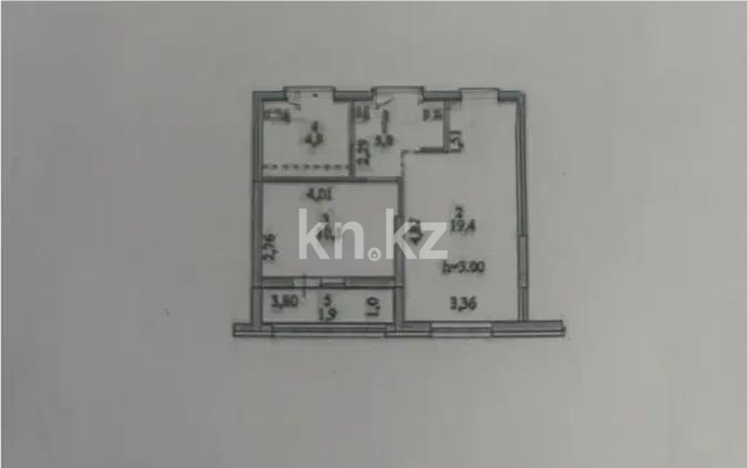 Продажа 1-комнатной квартиры, 42 м² - Продажа однокомнатных квартир от собственников в Астане - страница 2 фото 4 из 4