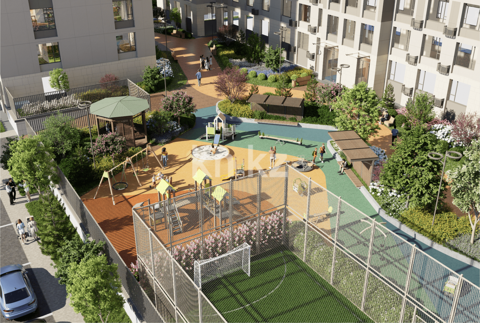 Продажа 2-комнатной квартиры, 62.4 м², ул. Райымбек батыра в Астане - фото 31