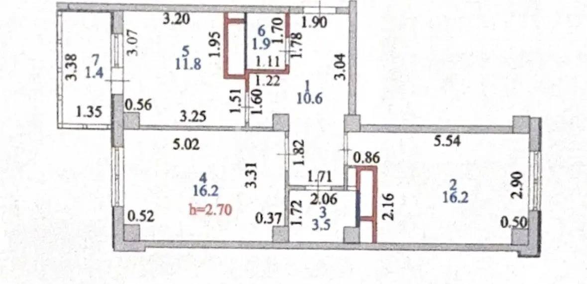 Продажа 2-комнатной квартиры, 62 м² в Астане - фото 8